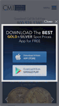 Mobile Screenshot of cmi-gold-silver.com